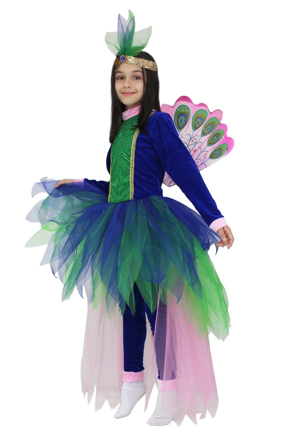 Costume da Principessa pavone